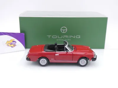 Preview: Touring 18125000 # Pininfarina Spidereuropa Baujahr 1982 " Alfarot " 1:18