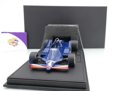 Preview: GP Replicas GP142B # Tyrrell Candy 009 F1 #4 3rd British 1979 " Jean-Pierre Jarier " 1:18
