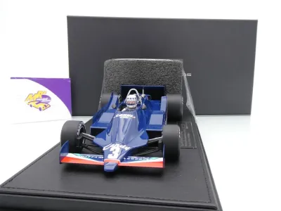 Preview: GP Replicas GP142AWD # Tyrrell Candy 009 F1 #3 3rd USA 1979 " Didier Pironi " 1:18