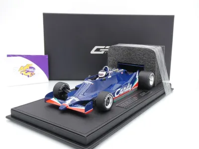 GP Replicas GP142BWD # Tyrrell Candy 009 F1 #4 3rd British 1979 " Jean-Pierre Jarier " 1:18
