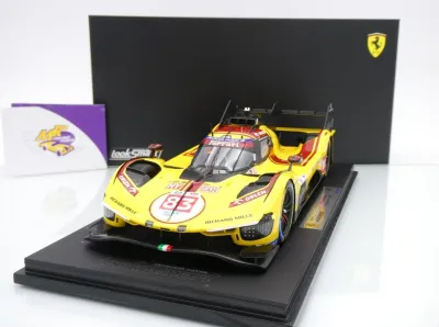 Preview: Look Smart LS18LM053 # Ferrari 499P Winner 24h Le Mans 2025 " AF Corse - Kubica " 1:18