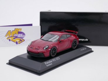 Minichamps 410069202 # Porsche 911 GT3 (992) Baujahr 2020 " karminrot " 1:43
