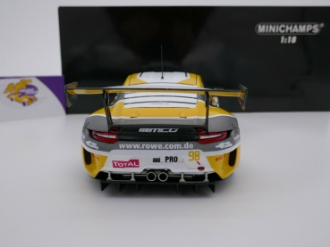 Preview: Minichamps 155196098 # Porsche 911 GT3 R Nr.98 24h Spa 2019 " ROWE Racing " 1:18