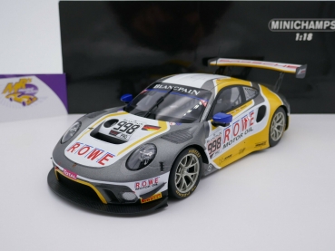 Minichamps 155196088 # Porsche 911 GT3R Nr.998 24h Spa 2019 " ROWE Racing " 1:18