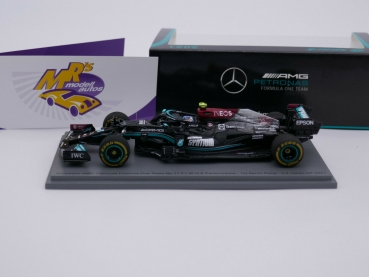 Preview: Spark S7691 # Mercedes-AMG F1 No.77 3rd Italien GP 2021 " Valtteri Bottas " 1:43