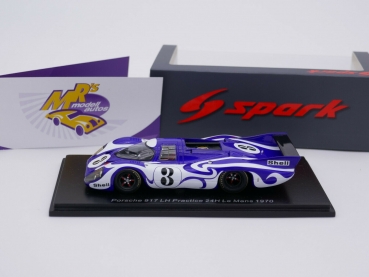 Preview: Spark S1096 # Porsche 917 LH No.3 24h Practice Le Mans 1970 " Team Porsche " 1:43