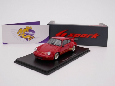 Spark S7639 # Porsche 911 RS 3.0 Baujahr 1974 " rot-goldmetallic " 1:43