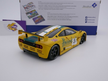 Preview: Solido S1804105 # McLaren F1 GTR No.51 24h. Le Mans 1995 " Wallace - Bell " 1:18
