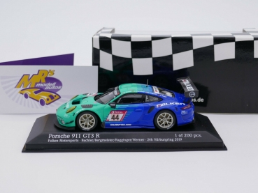 Preview: Minichamps 413196044 # Porsche 911 GT3 R 24h Nürburgring 2019 " Falken Motorsport " 1:43