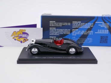 Avenue 43 60076 # Talbot Lago T150C Roadster Pourtout Baujahr 1937 " schwarz " 1:43