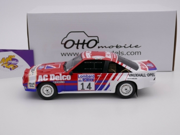 Preview: OTTOmobile OT932 # Opel Manta R Nr.14 RAC Rallye Lombard 1985 " Euro Opel " 1:18