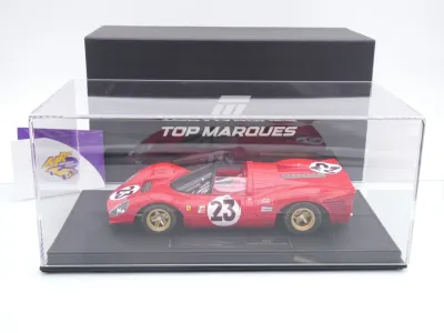 Top Marques TOP146A # Ferrari 330 P4 Spider #23 24h Daytona 1967 " Chris Amon - Lorenzo Bandini " 1:18