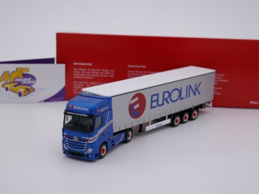 Herpa 314855 # Mercedes Benz Actros ´18 Sattelzug " Eurolink / Krone " 1:87
