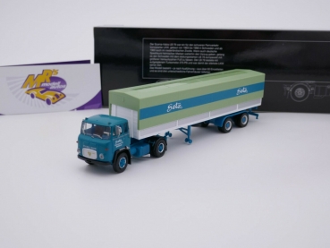 Herpa 026062 # Scania LB 76 2/2-achs Sattelzug " Setz Gütertransport " 1:87