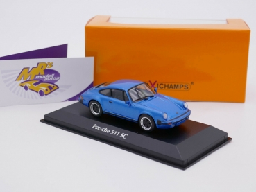 Maxichamps 940062024 # Porsche 911 SC Baujahr 1979 " blaumetallic " 1:43
