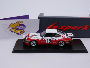 Preview: Spark S6614 # Porsche 911 Nr.19 Rally Monte Carlo 1977 " Guy Gillot " 1:43