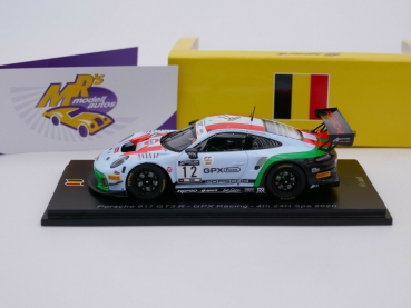 Preview: Spark SB373 # Porsche 911 GT3 R Nr.12 4th 24h. Spa 2020 " GPX Racing " 1:43