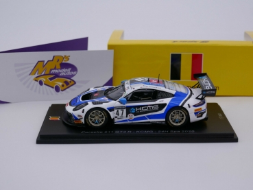 Preview: Spark SB379 # Porsche 911 GT3 R Nr.47 24h Spa 2020 " KCMG " Kevin Estre " 1:43