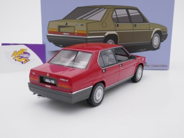 Preview: Laudoracing LM133D # Alfa Romeo 90 2.5i Q.ORO Baujahr 1985 " dunkelrot " 1:18