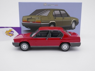Preview: Laudoracing LM133D # Alfa Romeo 90 2.5i Q.ORO Baujahr 1985 " dunkelrot " 1:18