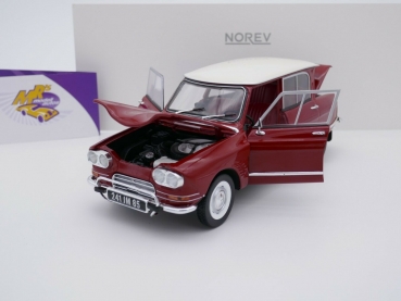 Preview: Norev 181602 # Citroën Ami 6 Club Baujahr 1968 " corsaire-red " 1:18