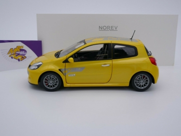 Preview: Norev 185236 # Renault Clio RS F1 Team Baujahr 2007 " sirius yellow " 1:18