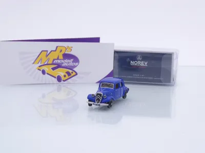 Norev 153009 # Citroen 11 AL Limousine Baujahr 1938 " dunkelblau " 1:87