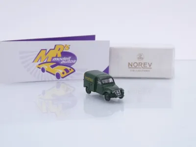 Preview: Norev 151475 # Citroen 2CV AU Lieferwagen Baujahr 1952 " Postes " 1:87