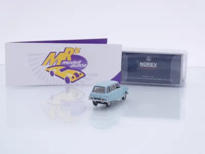 Preview: Norev 153524 # Citroen Ami 6 Break Baujahr 1969 " hellblau " 1:87
