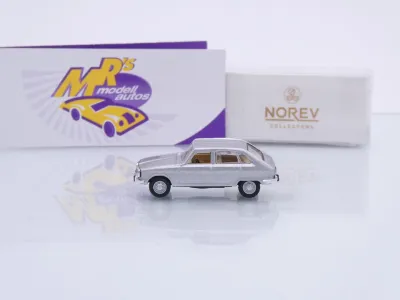 Preview: Norev 511692 # Renault R16 Limousine Baujahr 1966 " graumetallic " 1:87