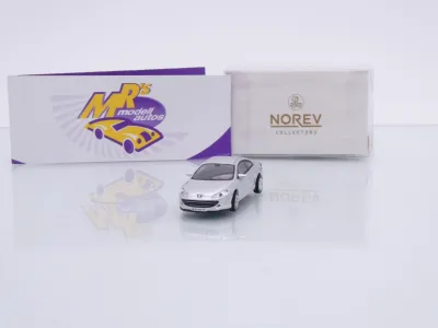 Norev 474783 # Peugeot 407 Coupe Baujahr 2006 " Silbermetallic " 1:87