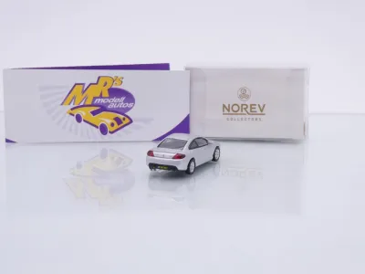 Preview: Norev 474783 # Peugeot 407 Coupe Baujahr 2006 " Silbermetallic " 1:87