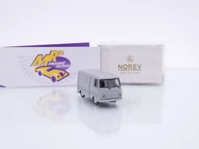 Preview: Norev 472094 # Peugeot J7 Kastenwagen Baujahr 1965 " hellgrau " 1:87