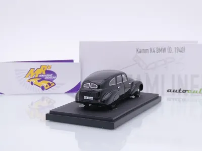 Preview: Autocult 04046 # Kamm K4 BMW Limousine Baujahr 1940 " schwarz " 1:43