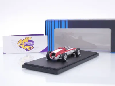 Preview: Autocult Avenue 60129 # Tatra Delfin Formel 3 #9 Baujahr 1964 " weiß-rot " 1:43