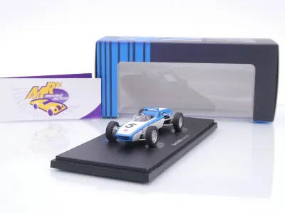 Autocult Avenue 60128 # Tatra Delfin Formel 3 #5 Baujahr 1964 " weiß-blau " 1:43