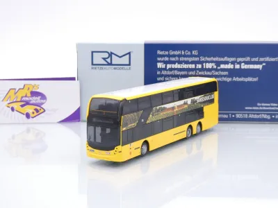 Rietze 78031 # Alexander Dennis Enviro 500 Doppeldeckerbus BVG - Sansoussci 1:87