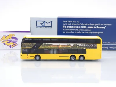 Preview: Rietze 78031 # Alexander Dennis Enviro 500 Doppeldeckerbus BVG - Sansoussci 1:87