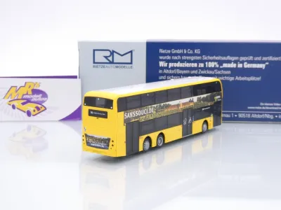 Preview: Rietze 78031 # Alexander Dennis Enviro 500 Doppeldeckerbus BVG - Sansoussci 1:87