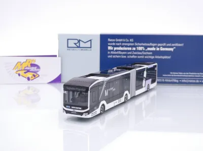 Rietze 76521 # MAN Lion's City 18 E Gelenkbus " Flughafen München " 1:87