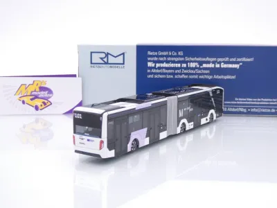Preview: Rietze 76521 # MAN Lion's City 18 E Gelenkbus " Flughafen München " 1:87