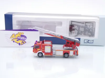 Preview: Rietze 71640 # Magirus DLK 32 Drehleiter " Feuerwehr Recklinghausen 112 " 1:87