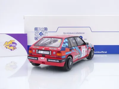 Preview: Solido S1807808 # Lancia Delta HF #1 Win Rallye San Remo 1989 " Martini Racing " 1:18