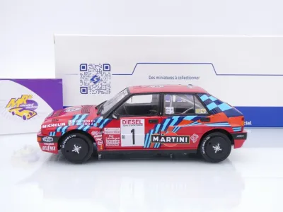 Preview: Solido S1807808 # Lancia Delta HF #1 Win Rallye San Remo 1989 " Martini Racing " 1:18