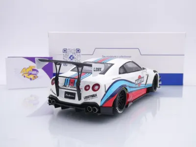 Preview: Solido S1805819 # Nissan Skyline GT-R R35 Baujahr 2024 " Liberty Walk - Martini Racing " 1:18