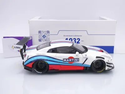 Preview: Solido S1805819 # Nissan Skyline GT-R R35 Baujahr 2024 " Liberty Walk - Martini Racing " 1:18