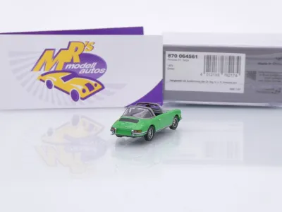 Preview: Minichamps 870064561 # Porsche 911T Targa Baujahr 1972 " giftgrün " 1:87