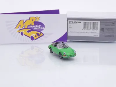 Preview: Minichamps 870064561 # Porsche 911T Targa Baujahr 1972 " giftgrün " 1:87