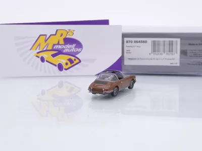 Preview: Minichamps 870064560 # Porsche 911T Targa Baujahr 1972 " braun " 1:87
