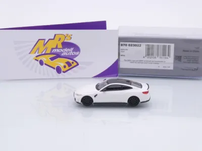Preview: Minichamps 870023022 # BMW M4 G82 Coupe Baujahr 2020 " weiß " 1:87